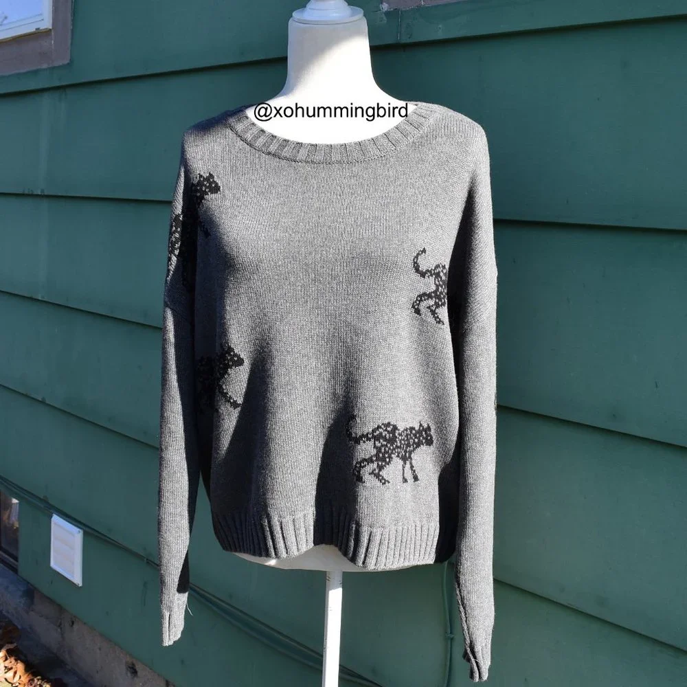 Rails | Perci Sweater (Ash Jungle Cat) - Picture 8 of 15
